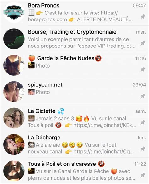 groupe telegram sexe|Groupes Telegram Sex